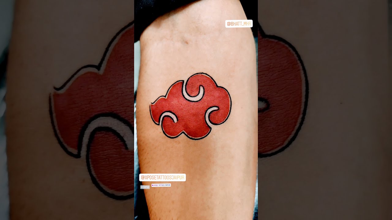 Share 82+ about akatsuki cloud tattoo super hot .vn